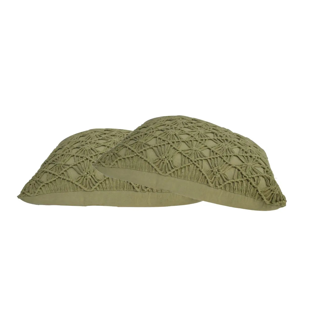 Green Maura Cushion - Set of 2 - Living with Luxury