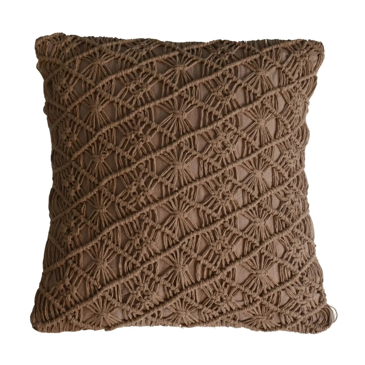 Coffee Maura Cushion - Set of 2 - Living with Luxury