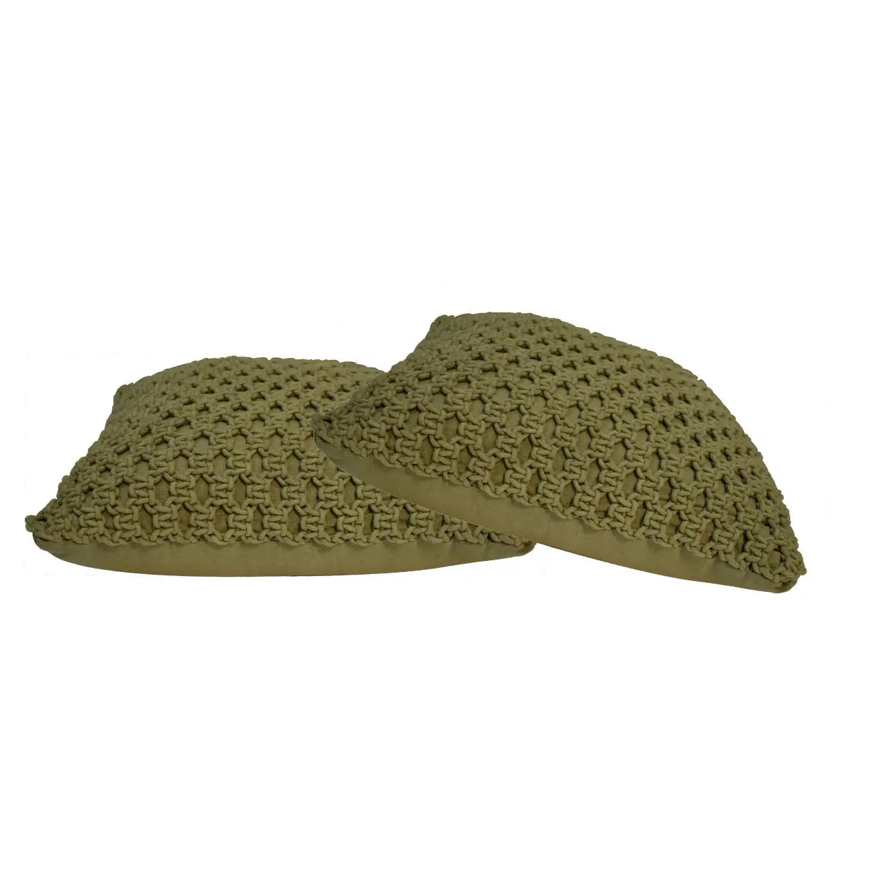 Myra Cushion Set of 2- Green - Living with Luxury
