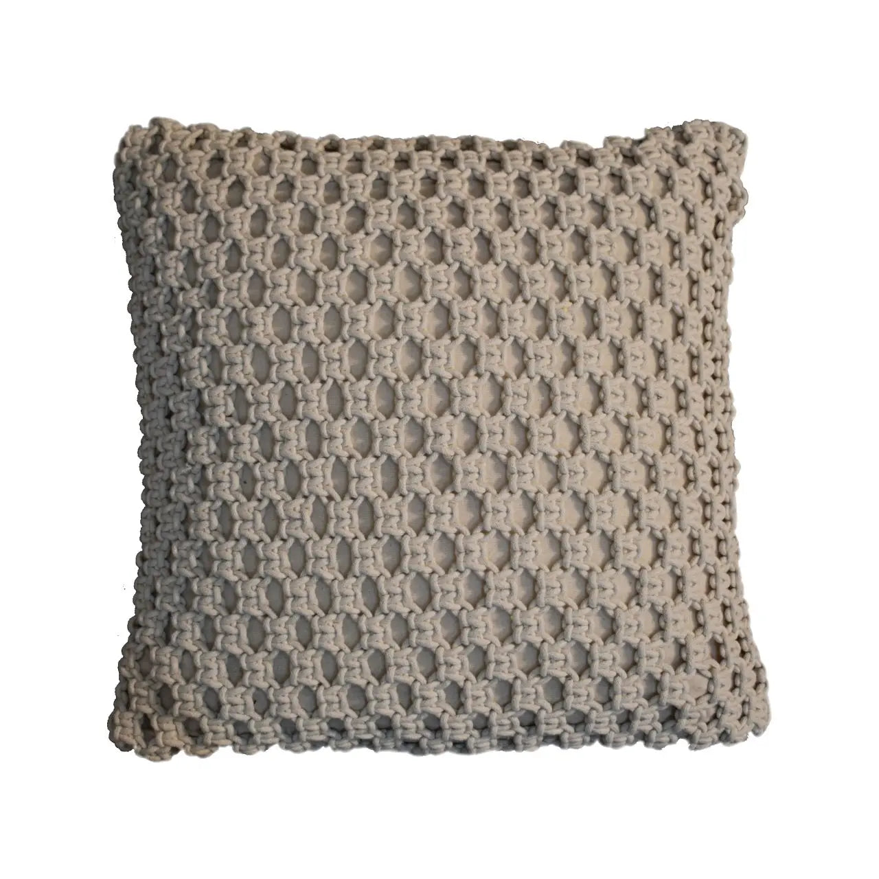 2x Myra Natural White Cushions - Living with Luxury