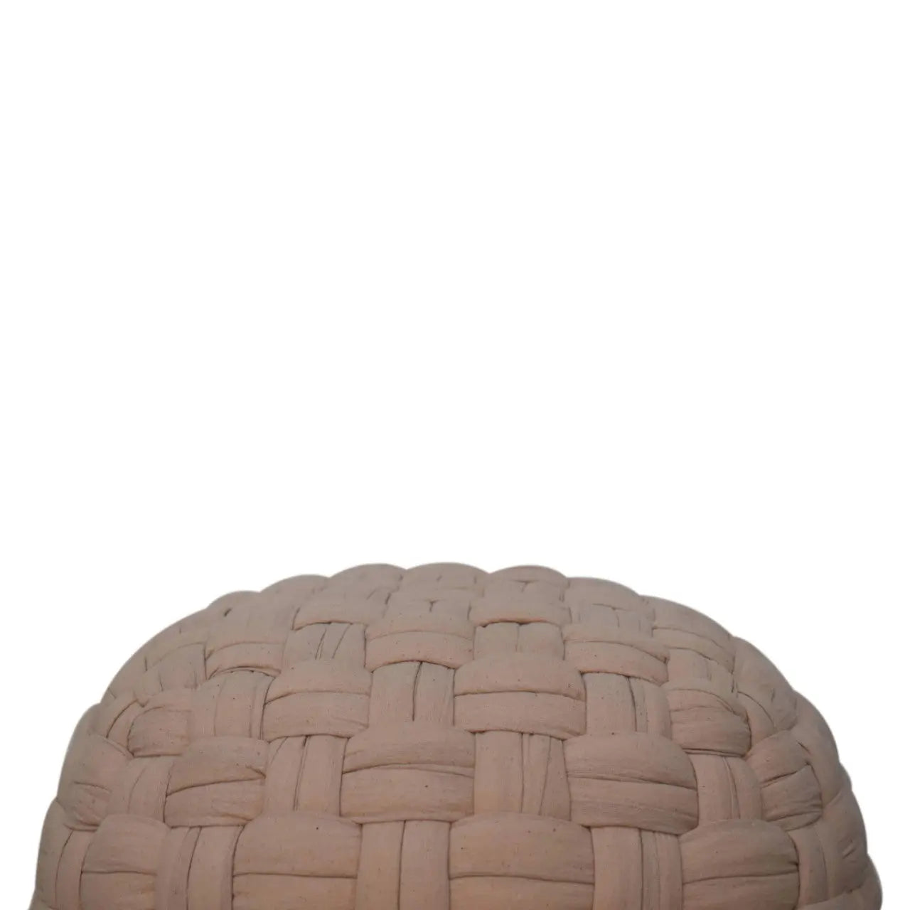Tube Pouffe Cream - Living with Luxury
