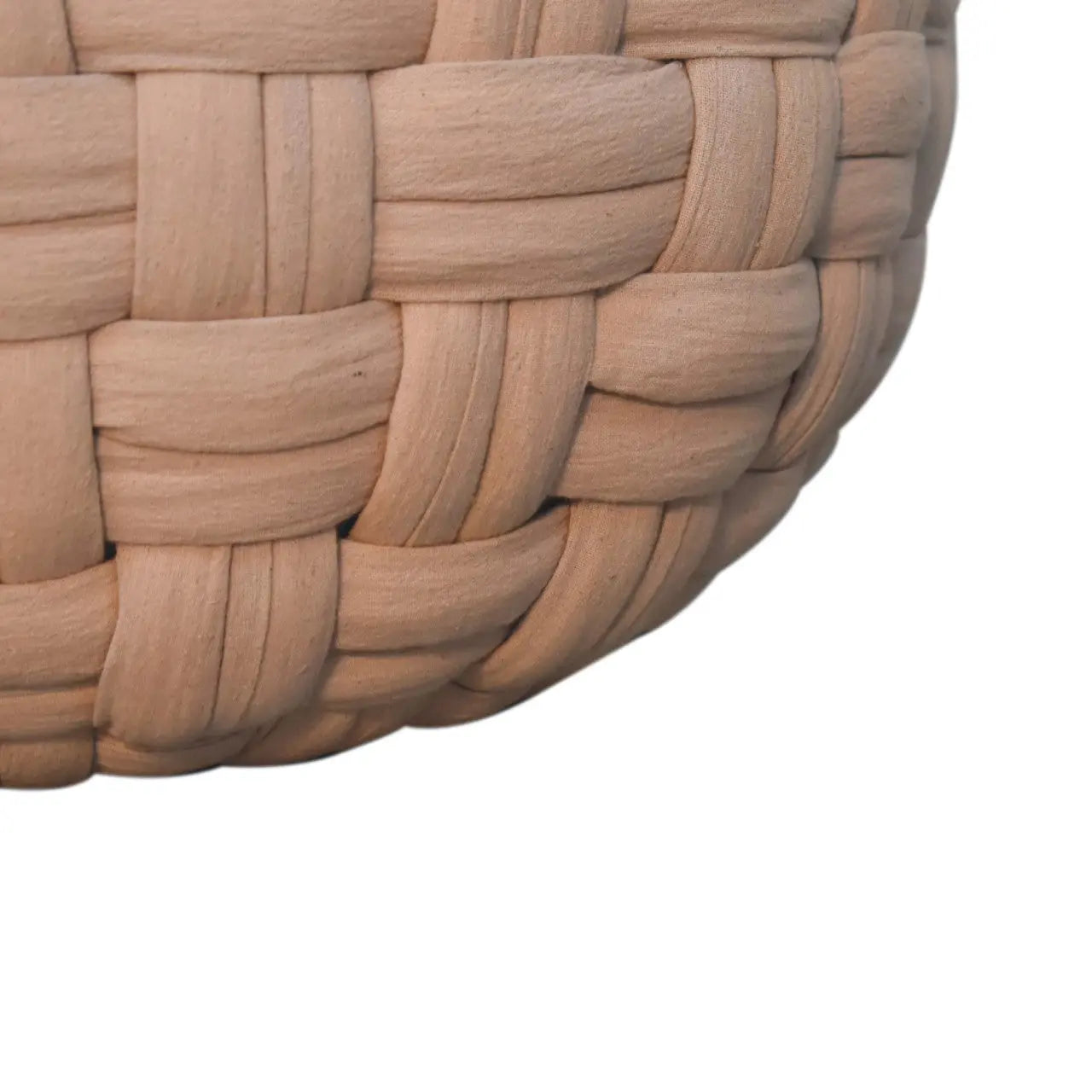 Tube Pouffe Cream - Living with Luxury