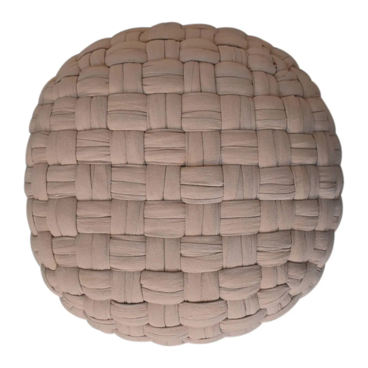 Tube Pouffe Cream - Living with Luxury