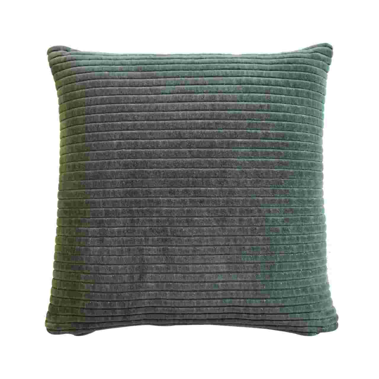 Ribbed Green Cushion Set of 2 - Living with Luxury