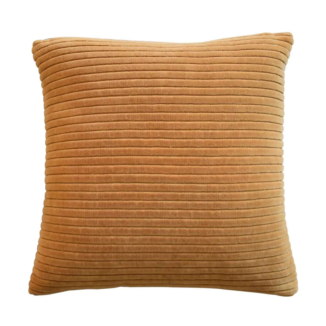 Ribbed Mustard Cushion Set of 2 - Living with Luxury