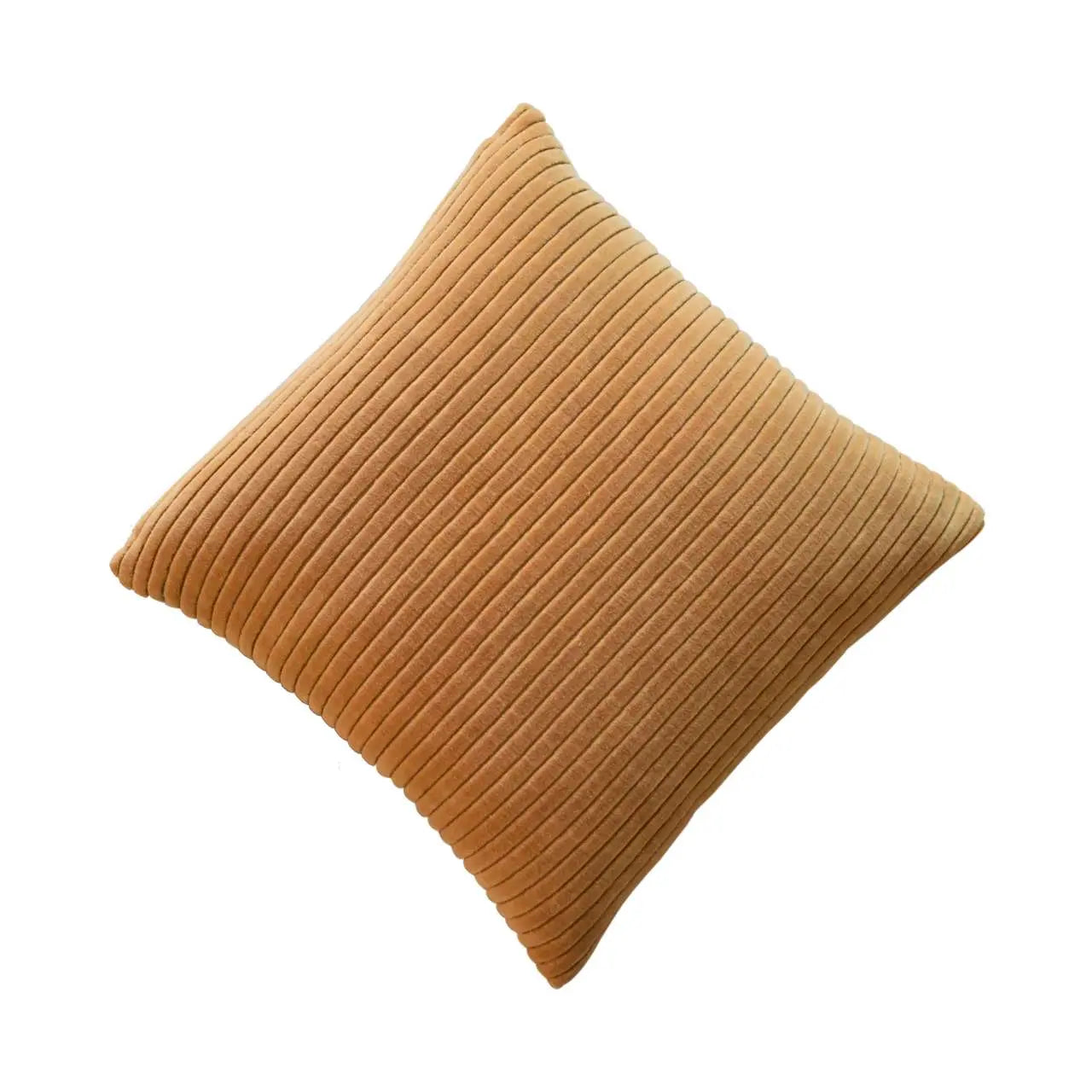 Ribbed Mustard Cushion Set of 2 - Living with Luxury