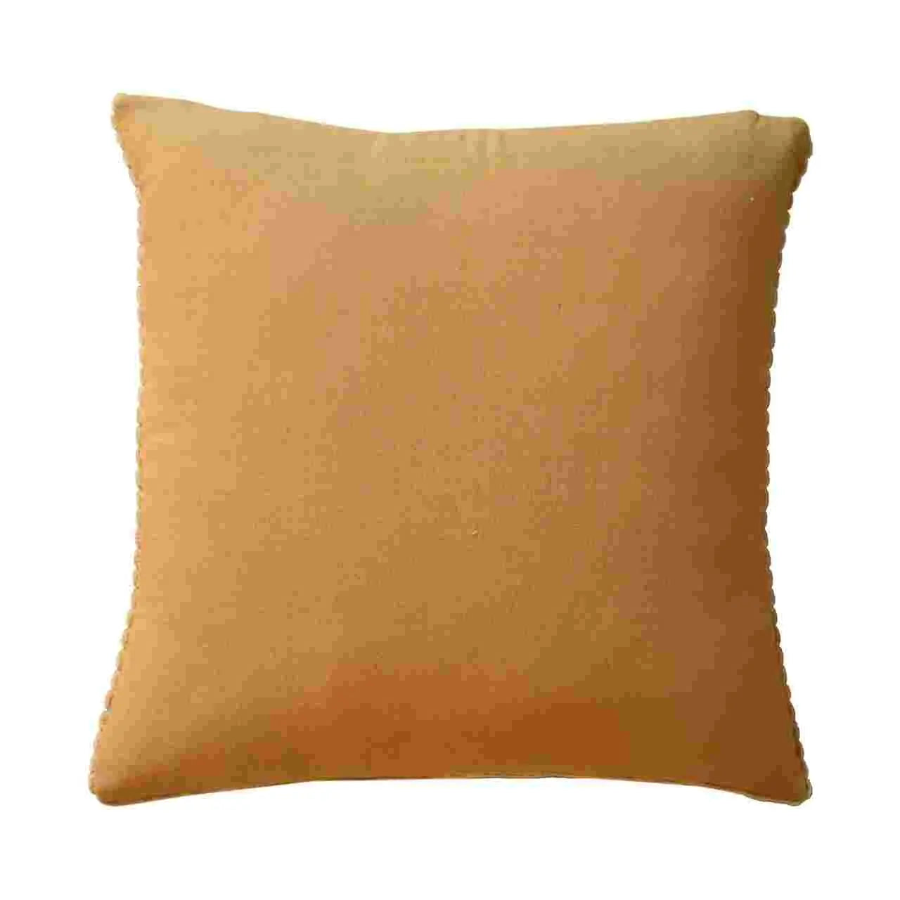 Ribbed Mustard Cushion Set of 2 - Living with Luxury