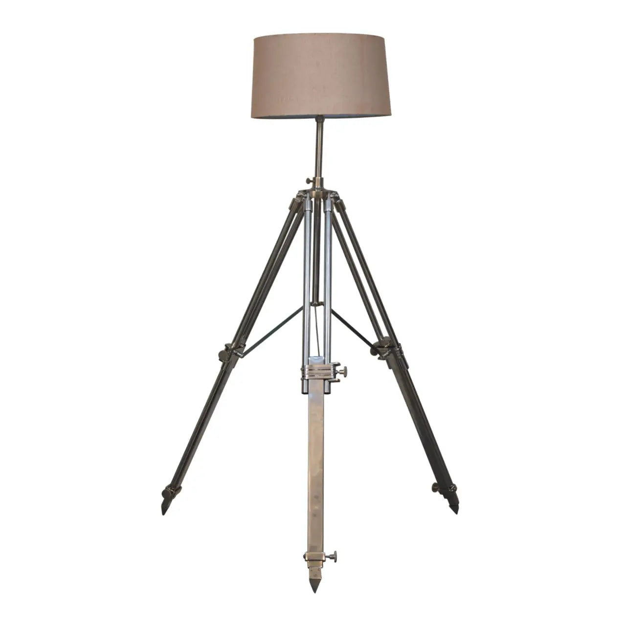 Chrome Tripod Lamp - Living with Luxury