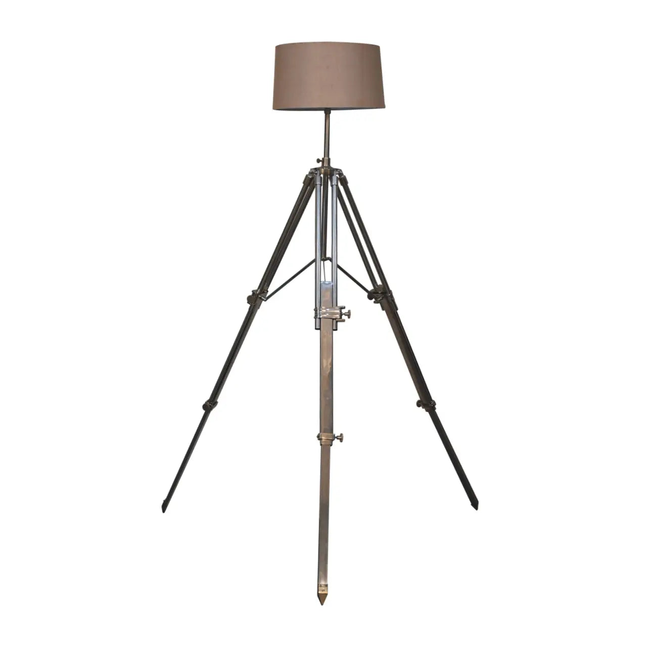 Chrome Tripod Lamp - Living with Luxury