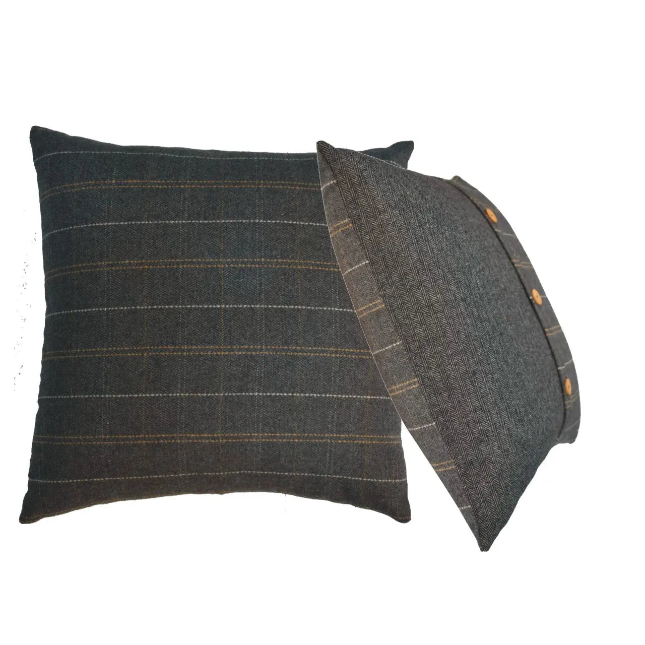 Quinn Pewter Cushion Set of 2 - Living with Luxury
