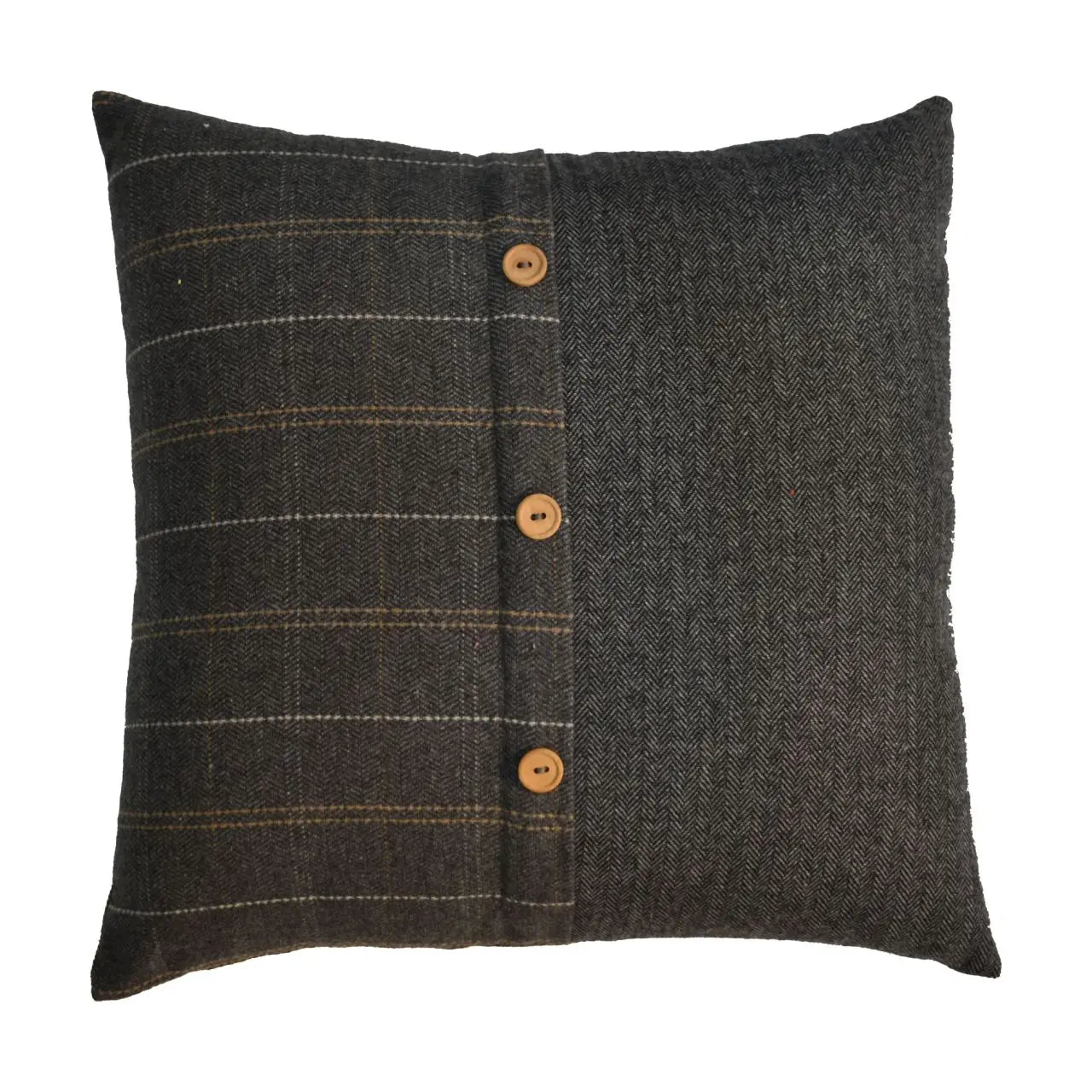 Quinn Pewter Cushion Set of 2 - Living with Luxury