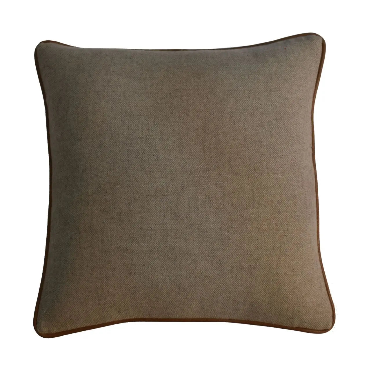 Quin Leather Sand Cushion Set of 2 - Living with Luxury