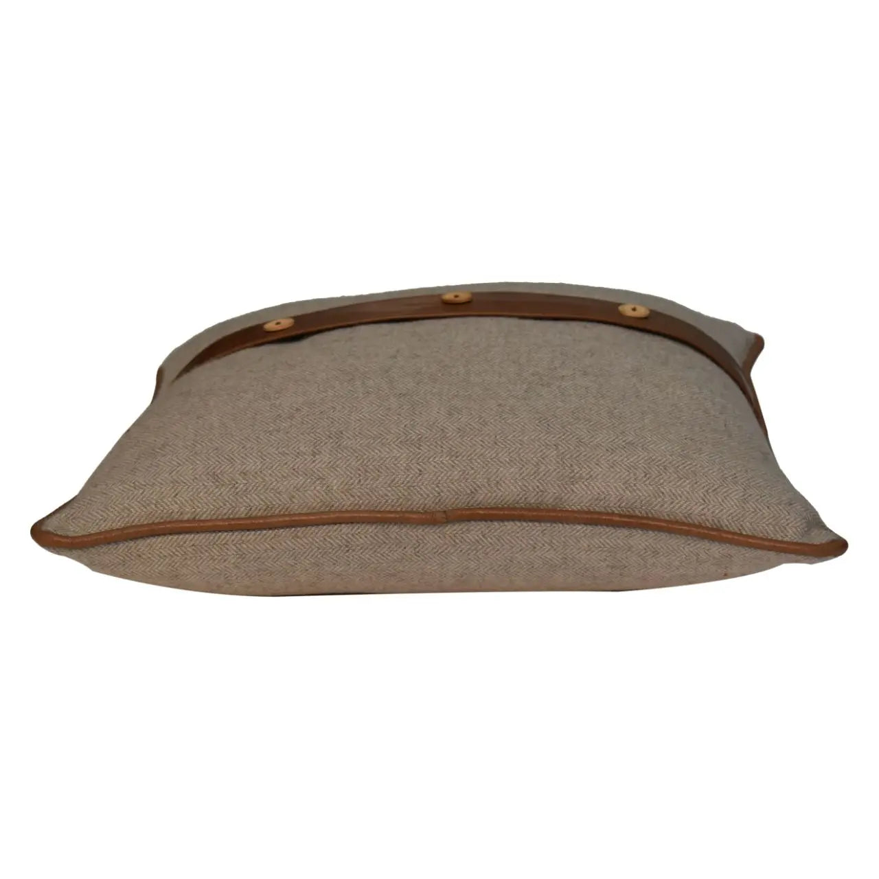 Quin Leather Sand Cushion Set of 2 - Living with Luxury