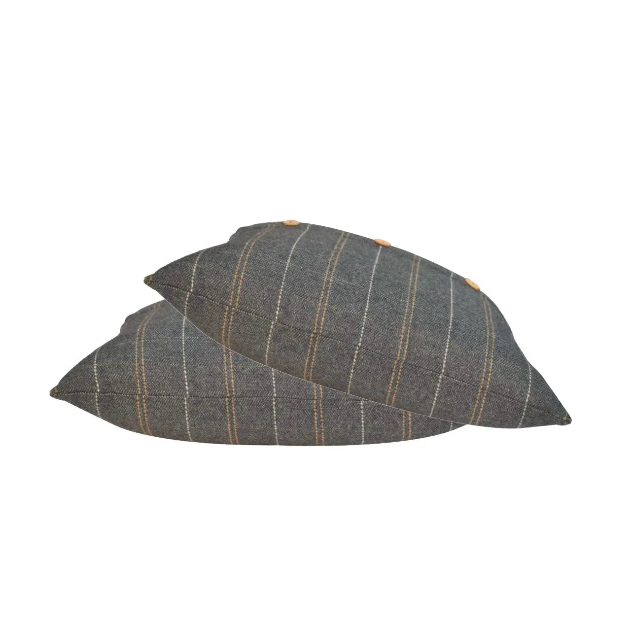 2 Quinn Pewter Cushions - Living with Luxury