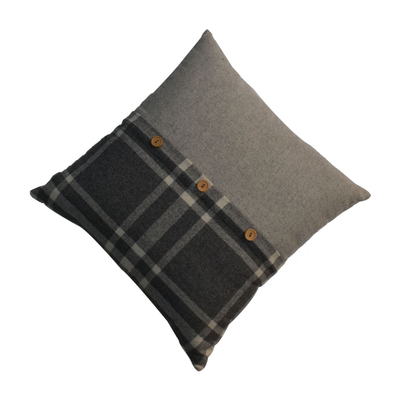 2 Quinn Cushion Canus & Grey Tweed Living with Luxury