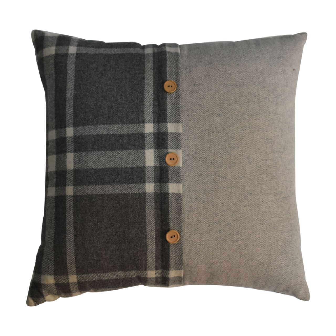 2 Quinn Cushion Canus & Grey Tweed Living with Luxury