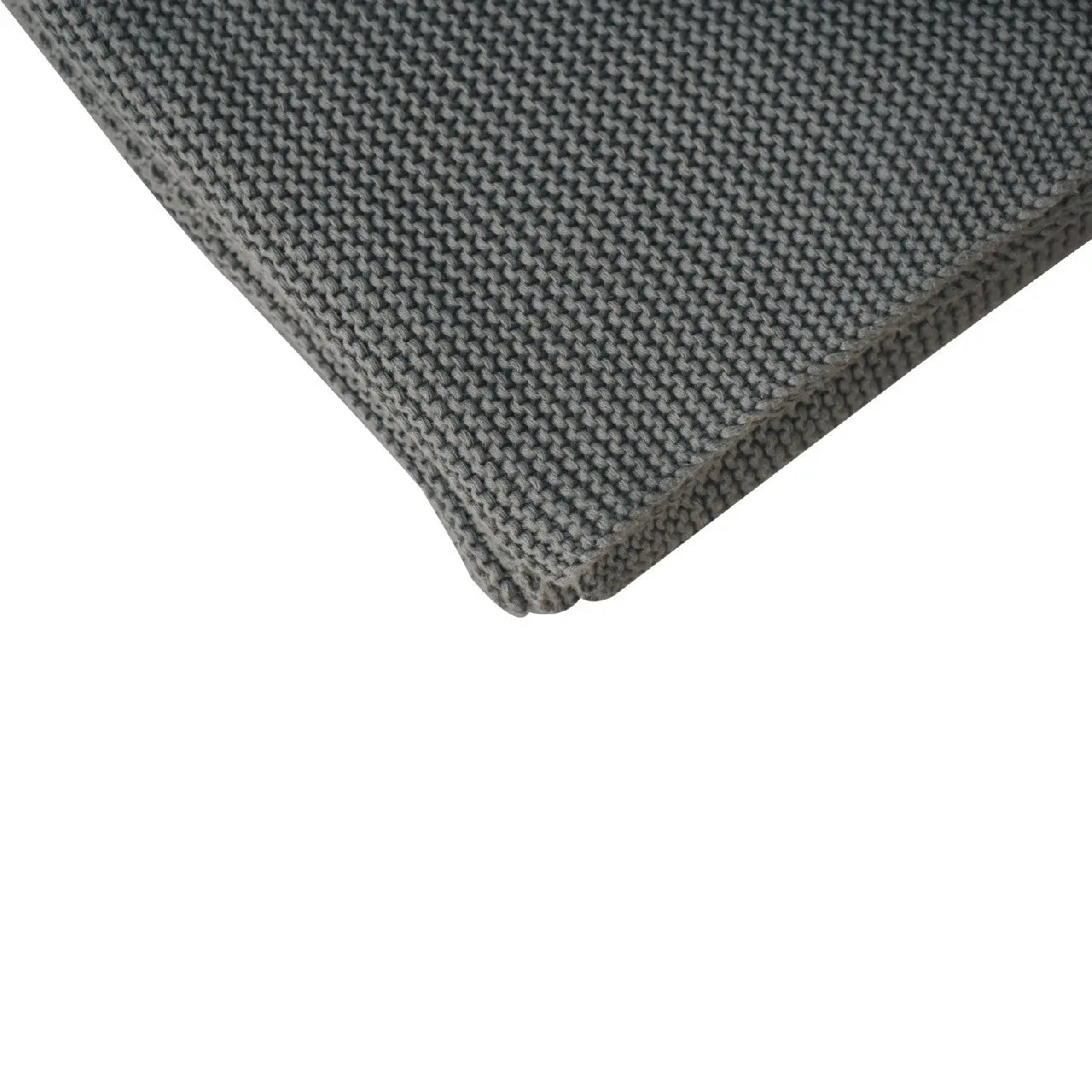 Double Olive Green Knit Throw - Living with Luxury