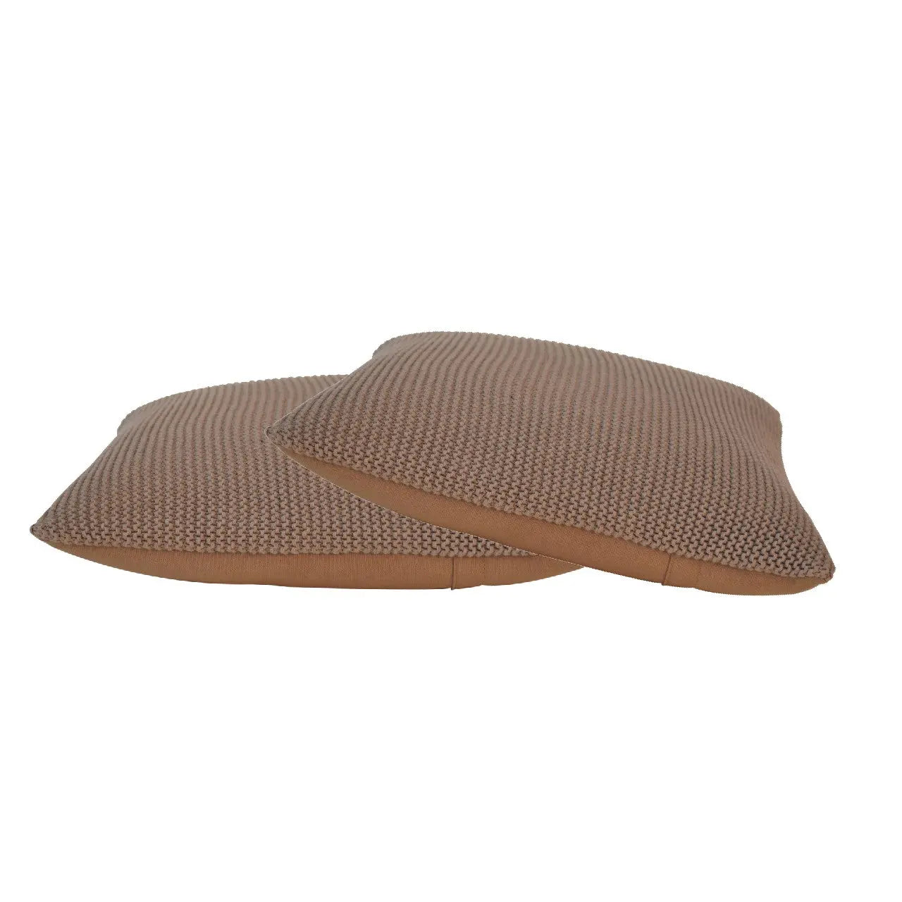 Brown Cotton Cushion Set of 2 - Living with Luxury