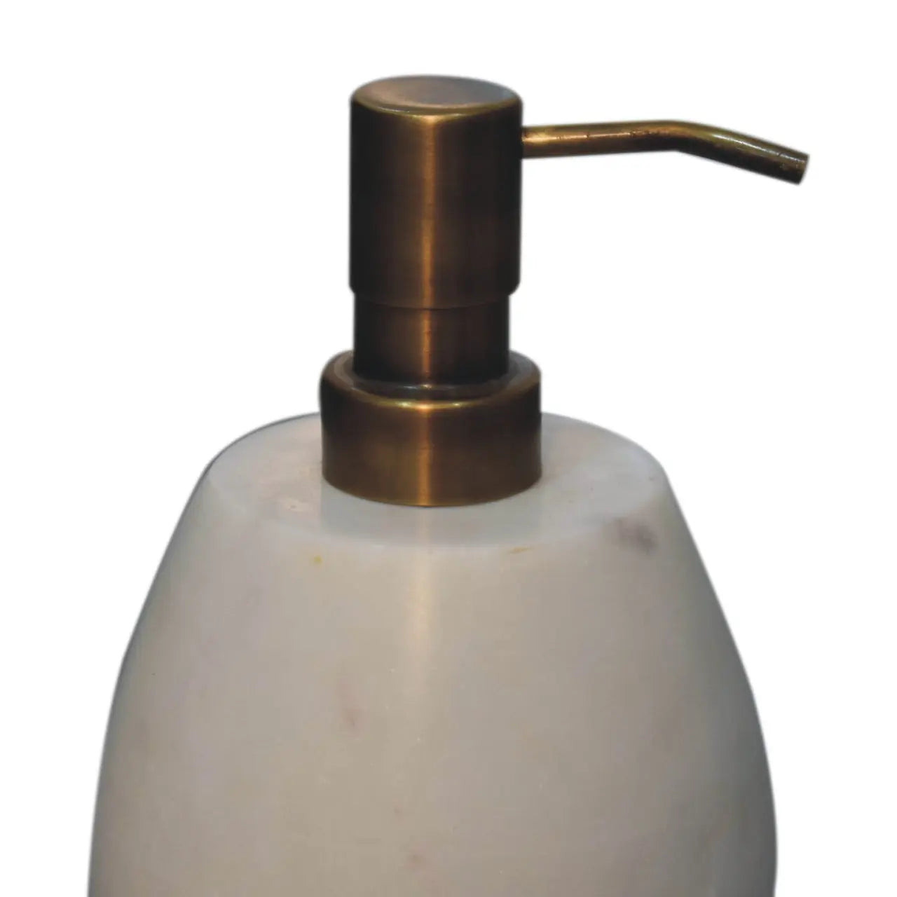 White Marble Soap Dispenser of 2 - Living with Luxury