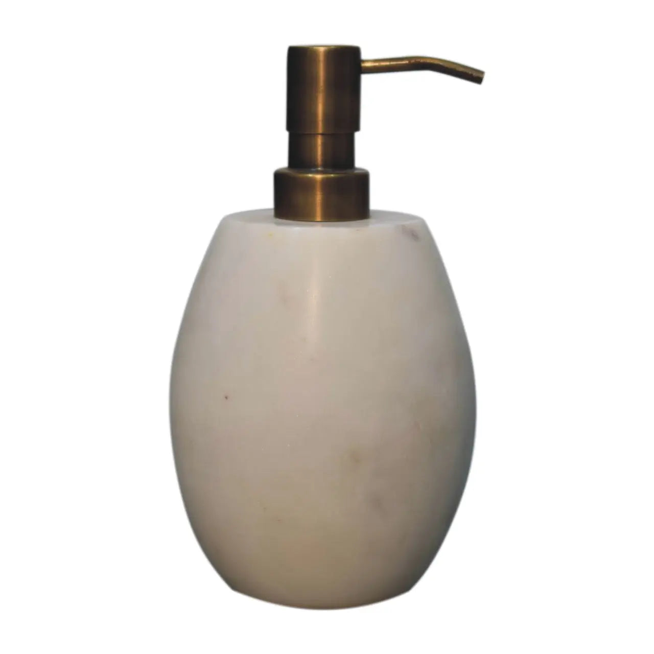 White Marble Soap Dispenser of 2 - Living with Luxury
