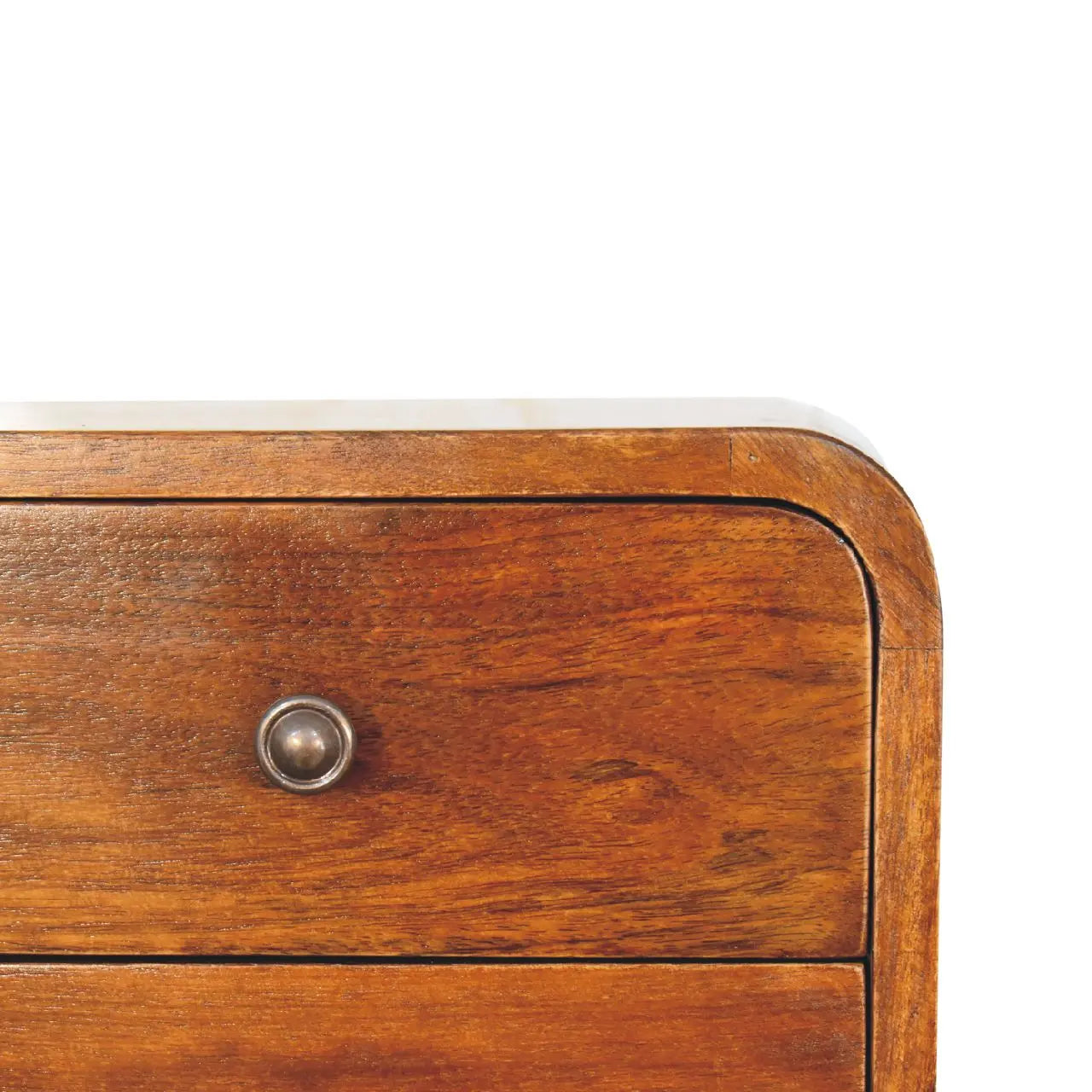 Floating Mini Chestnut Bedside - Living with Luxury