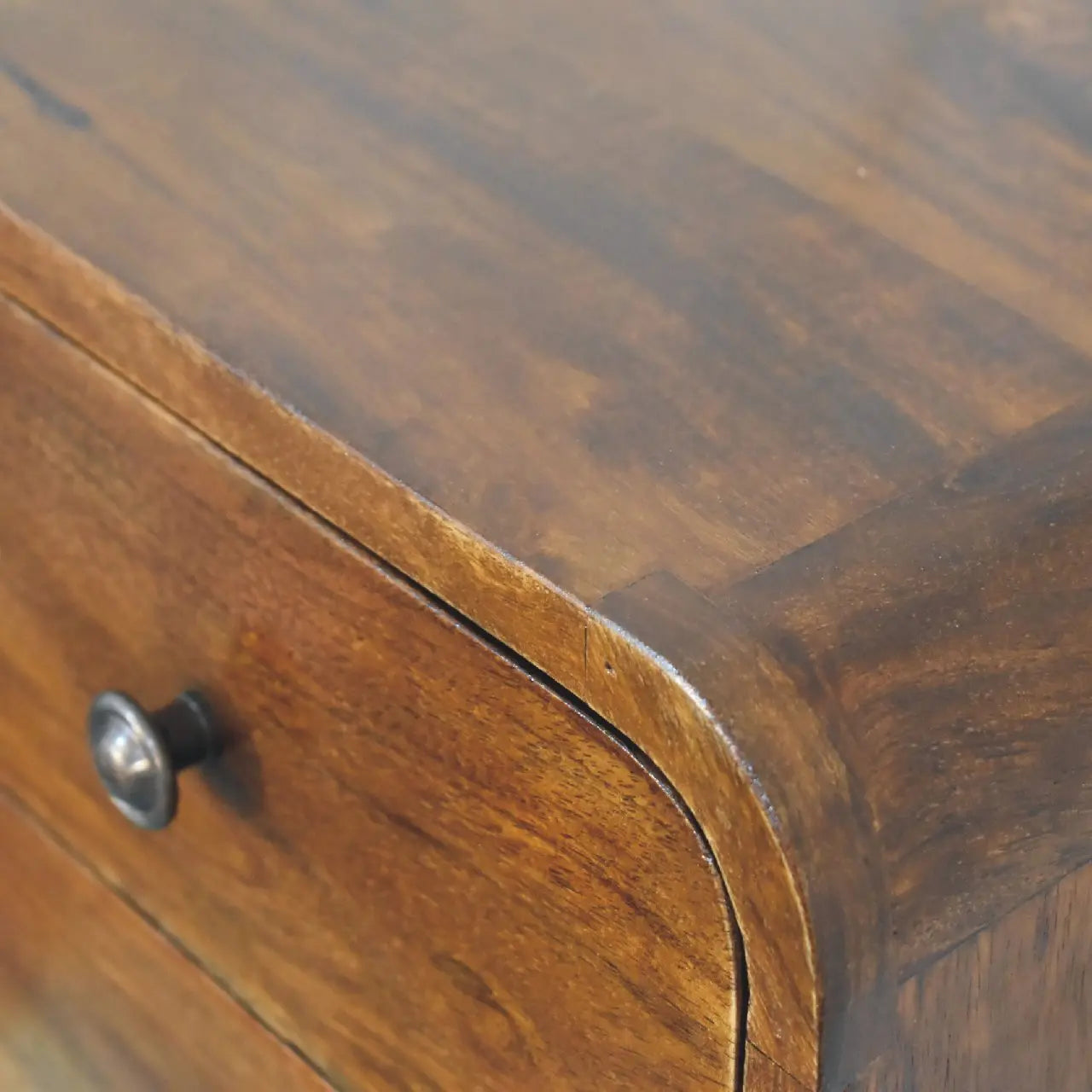 Floating Mini Chestnut Bedside - Living with Luxury