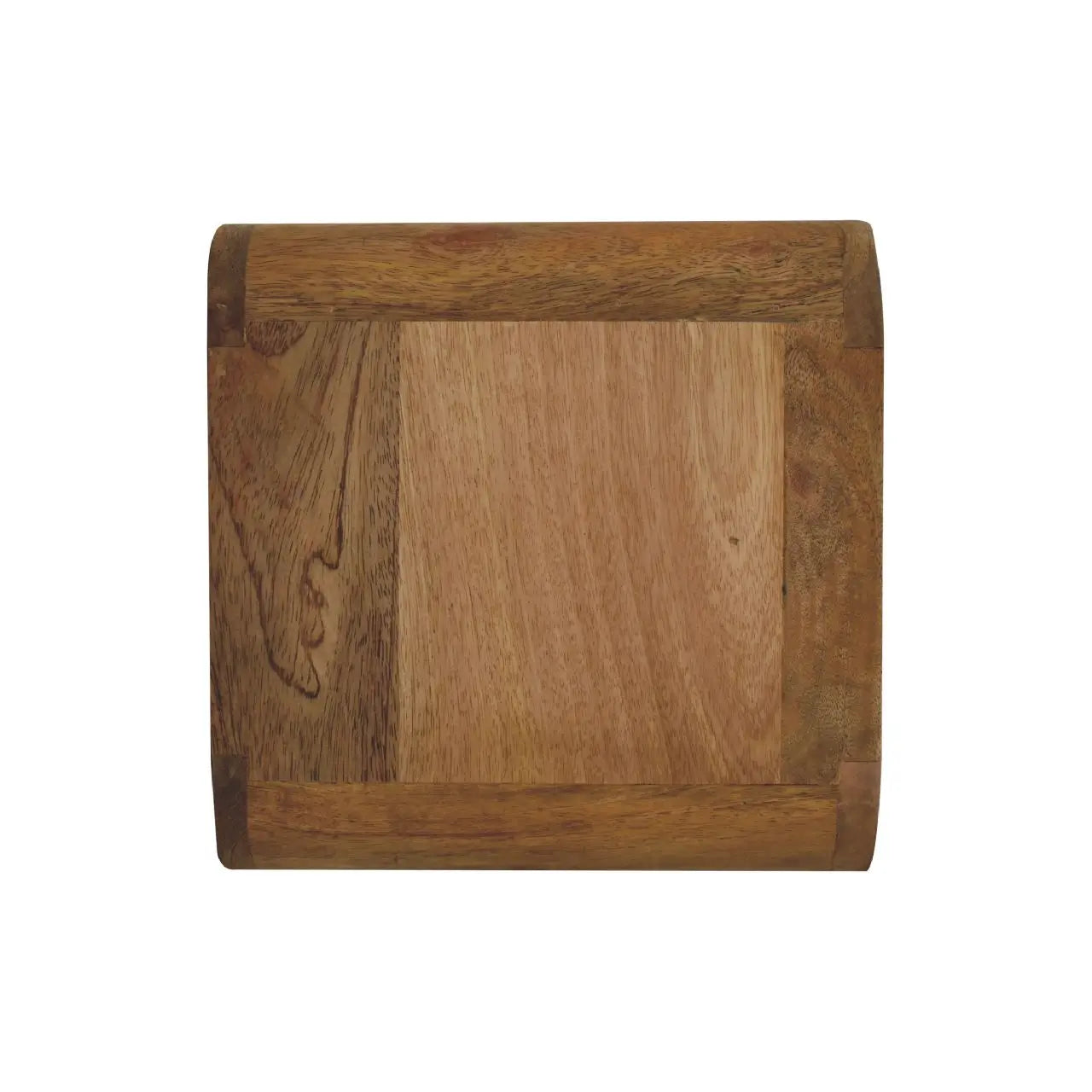 Mini Curve Oak-ish Floating Bedside - Living with Luxury