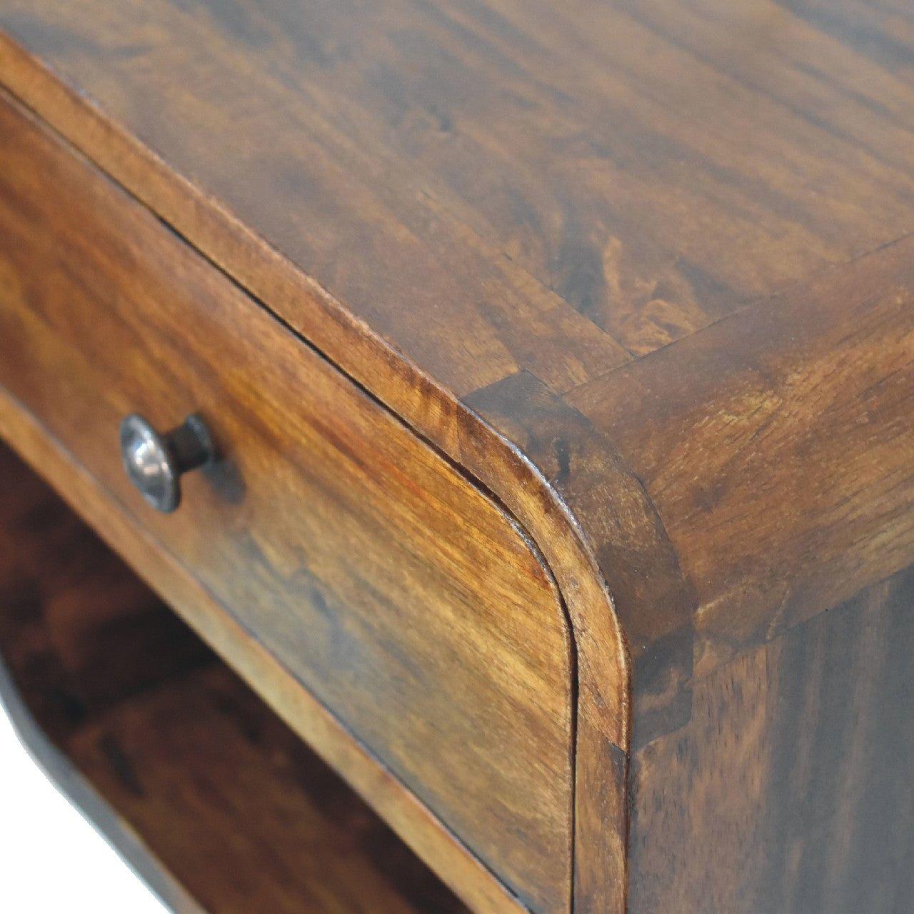 Mini Curve Floating Bedside - Living with Luxury