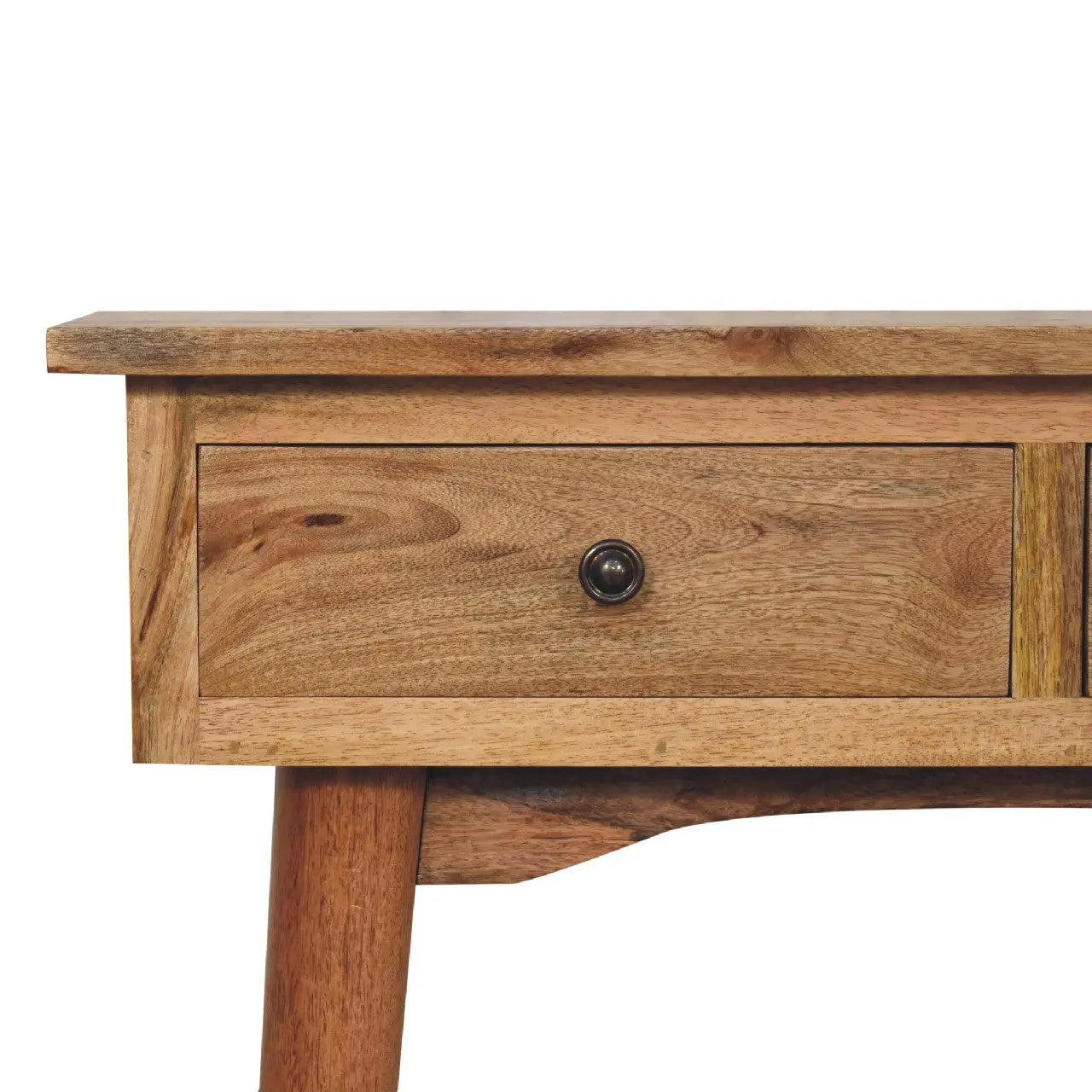 Mini Oak-ish Hallway Console Table - Living with Luxury