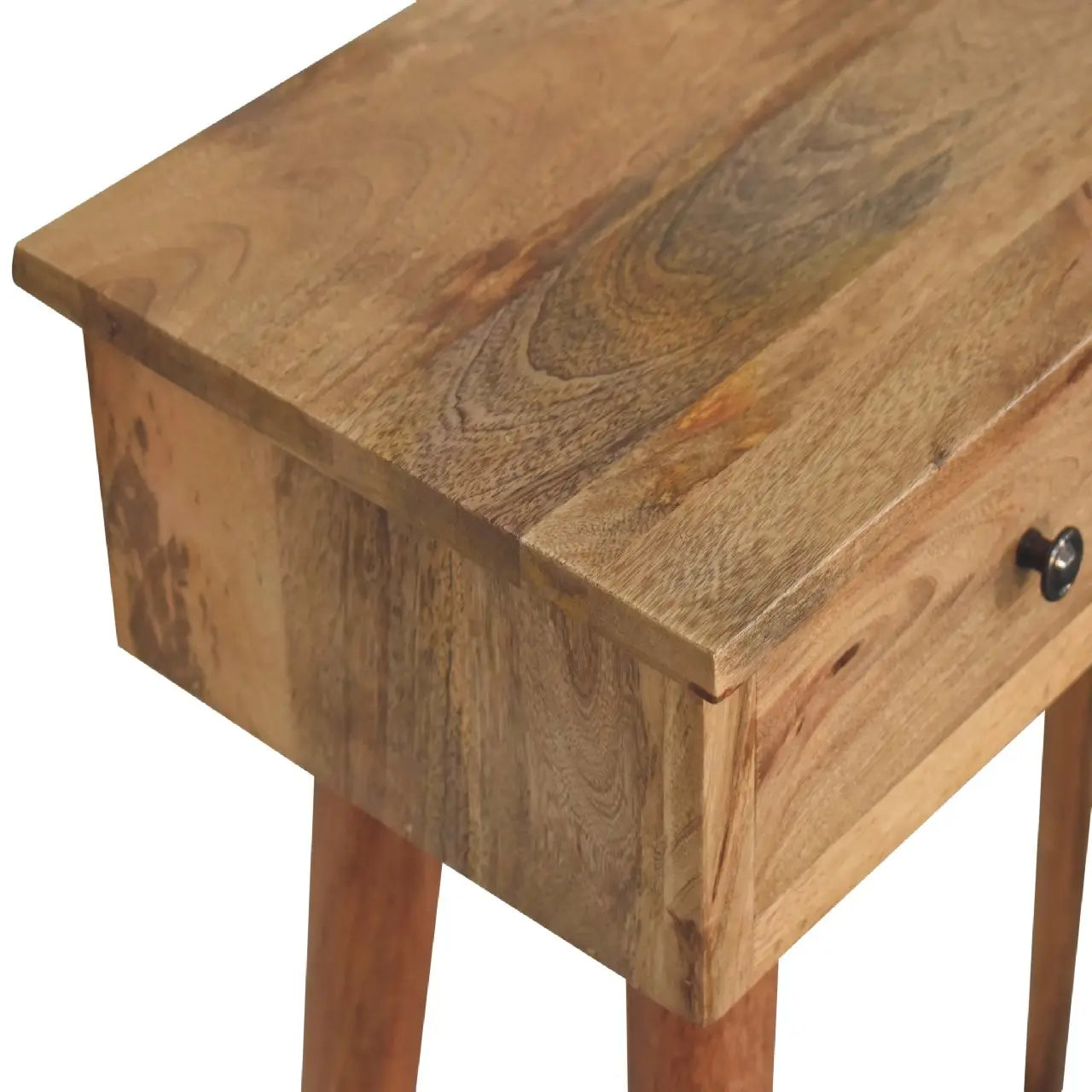 Mini Oak-ish Hallway Console Table - Living with Luxury