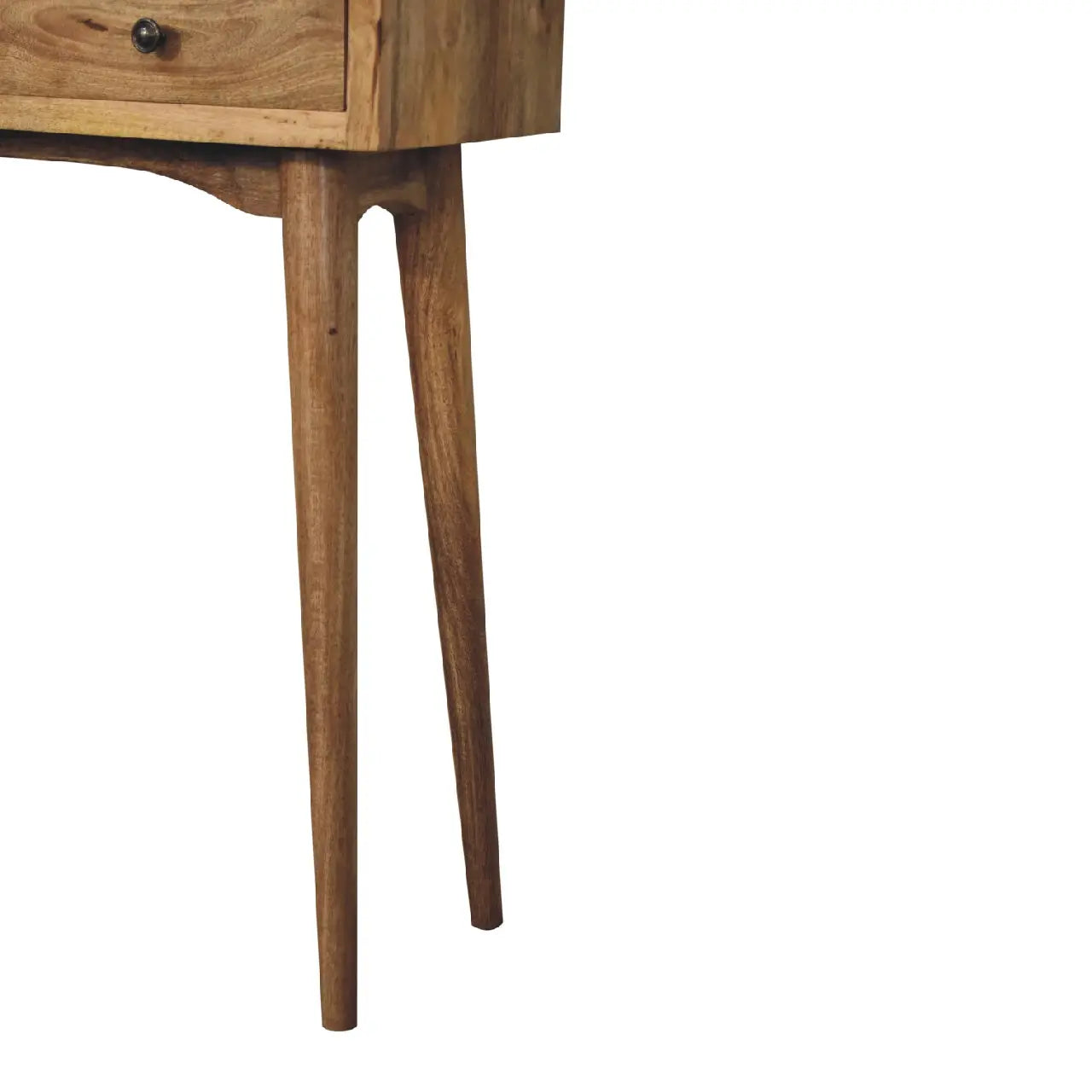 Mini Oak-ish Hallway Console Table - Living with Luxury