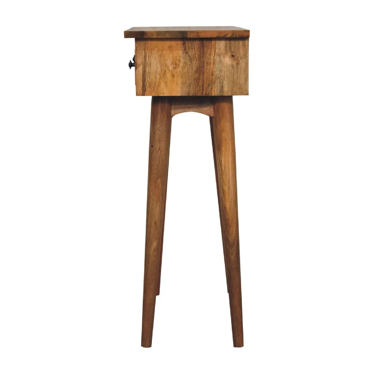 Mini Oak-ish Hallway Console Table - Living with Luxury