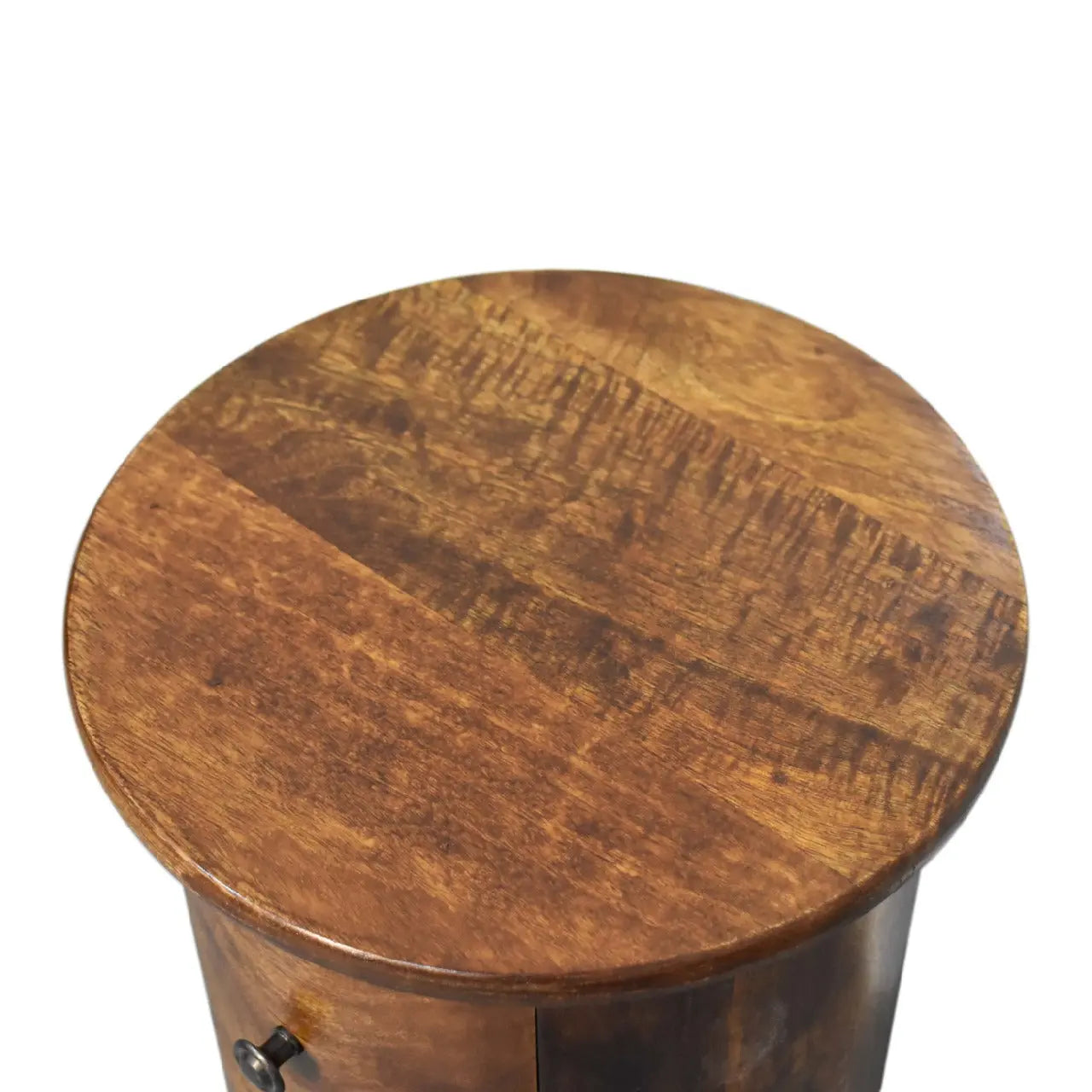 Mini Chestnut 2 Drawer Drum Chest - Living with Luxury