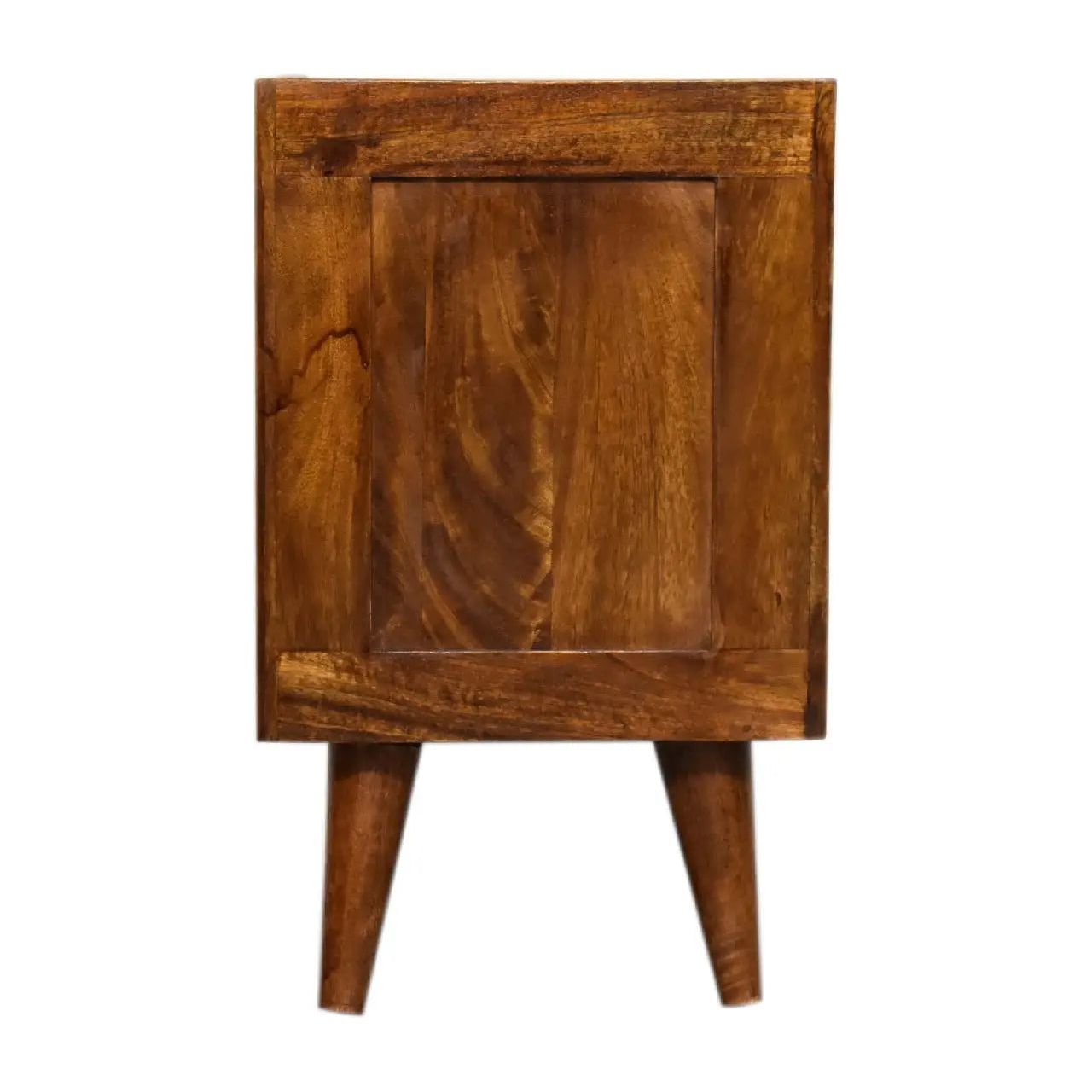 Mini Manila Gold 1 Drawer Bedside - Living with Luxury
