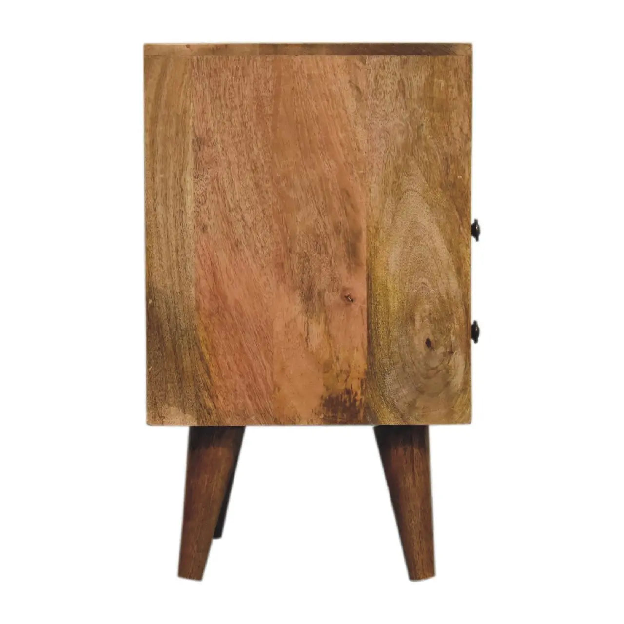 Mini Oak-ish Classic Open Bedside - Living with Luxury