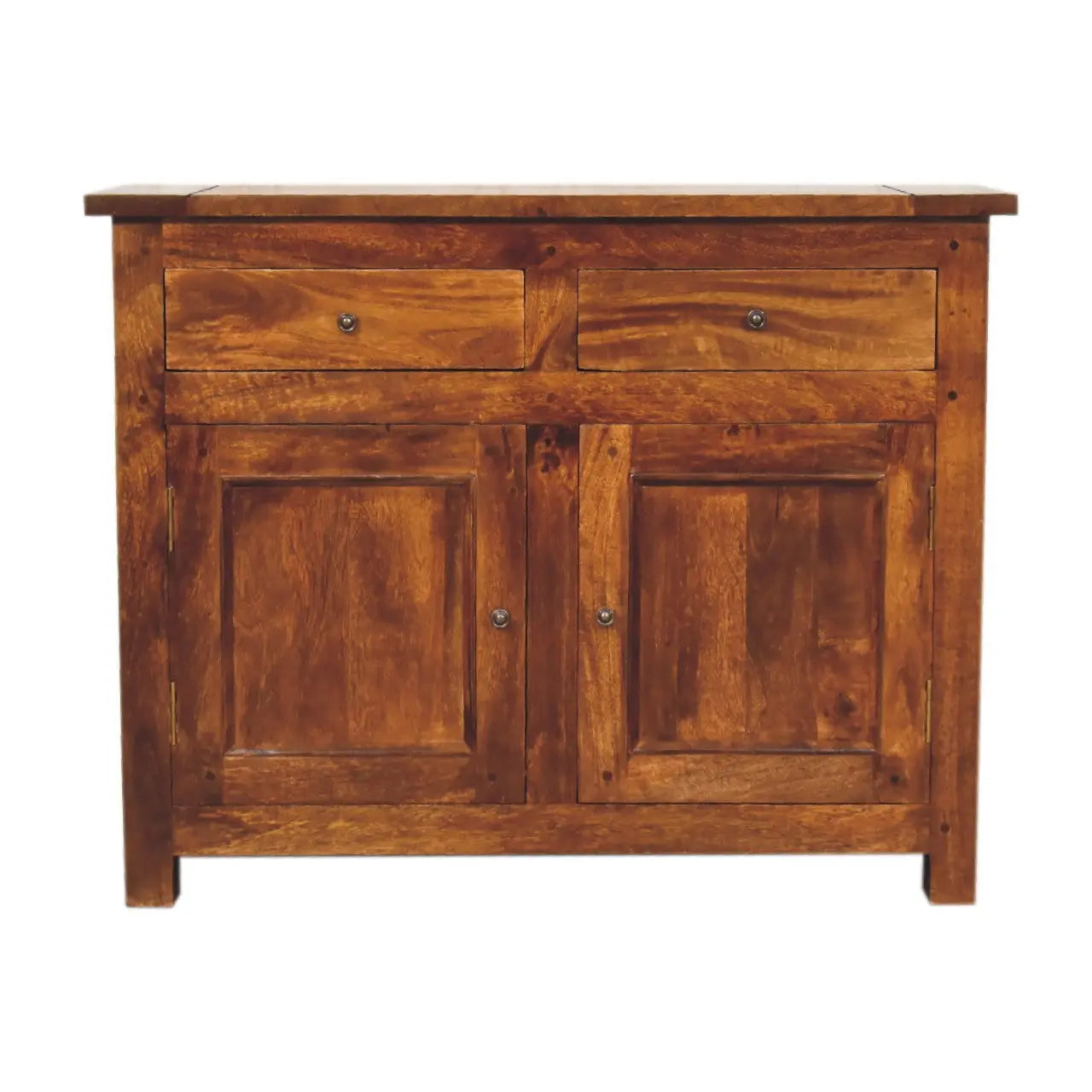 Chestnut Sideboard with 2 Drawers - Living with Luxury