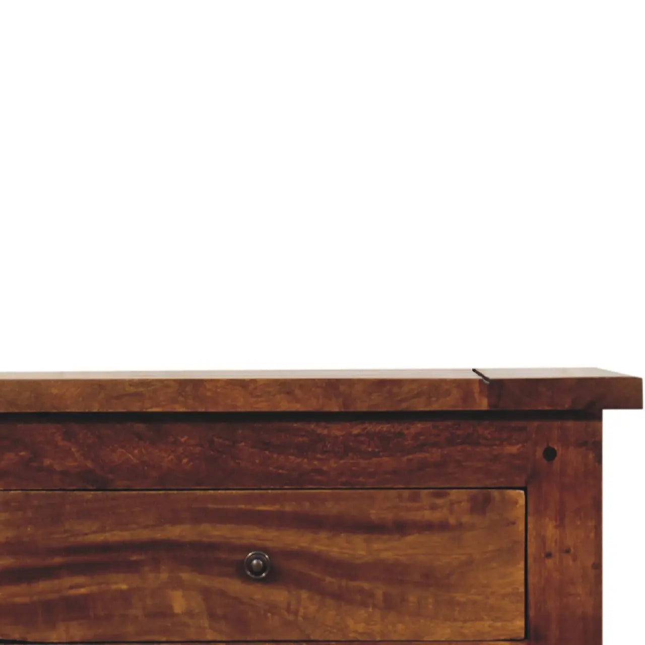 Chestnut Sideboard with 2 Drawers - Living with Luxury