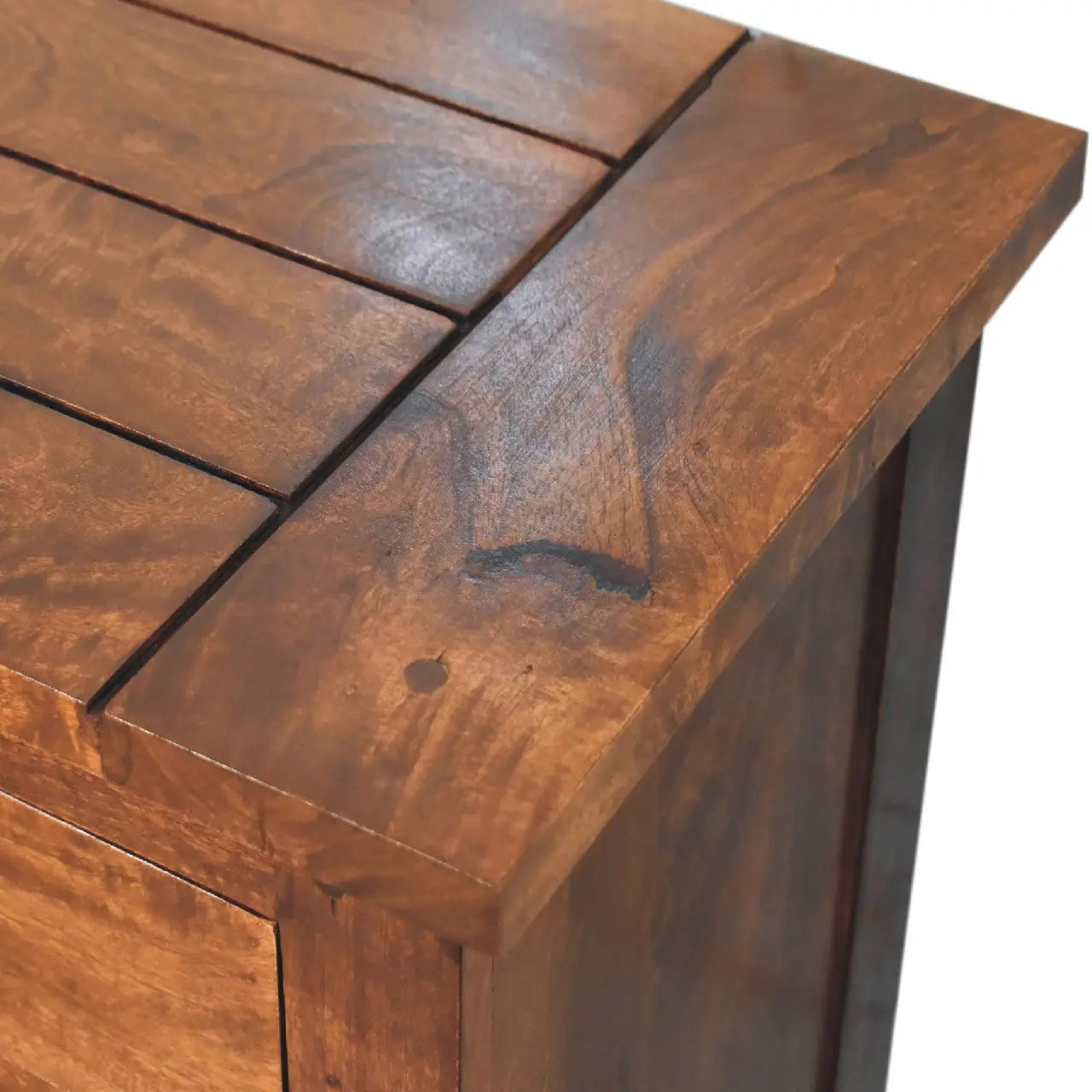 Chestnut Sideboard with 2 Drawers - Living with Luxury