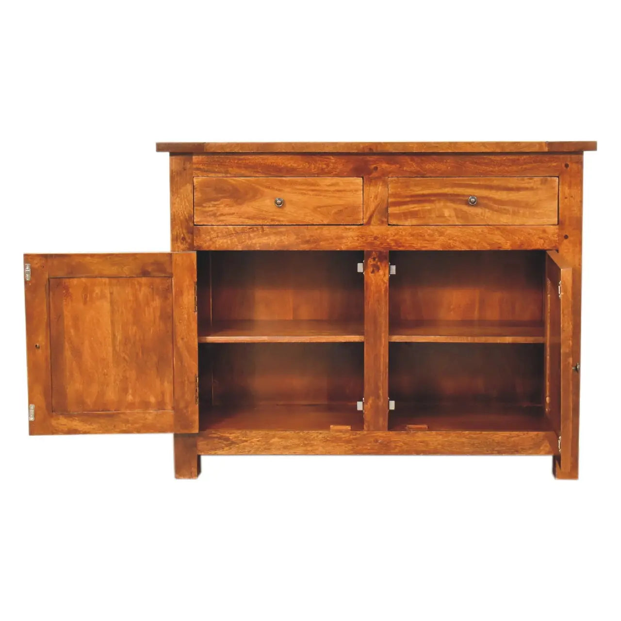 Chestnut Sideboard with 2 Drawers - Living with Luxury