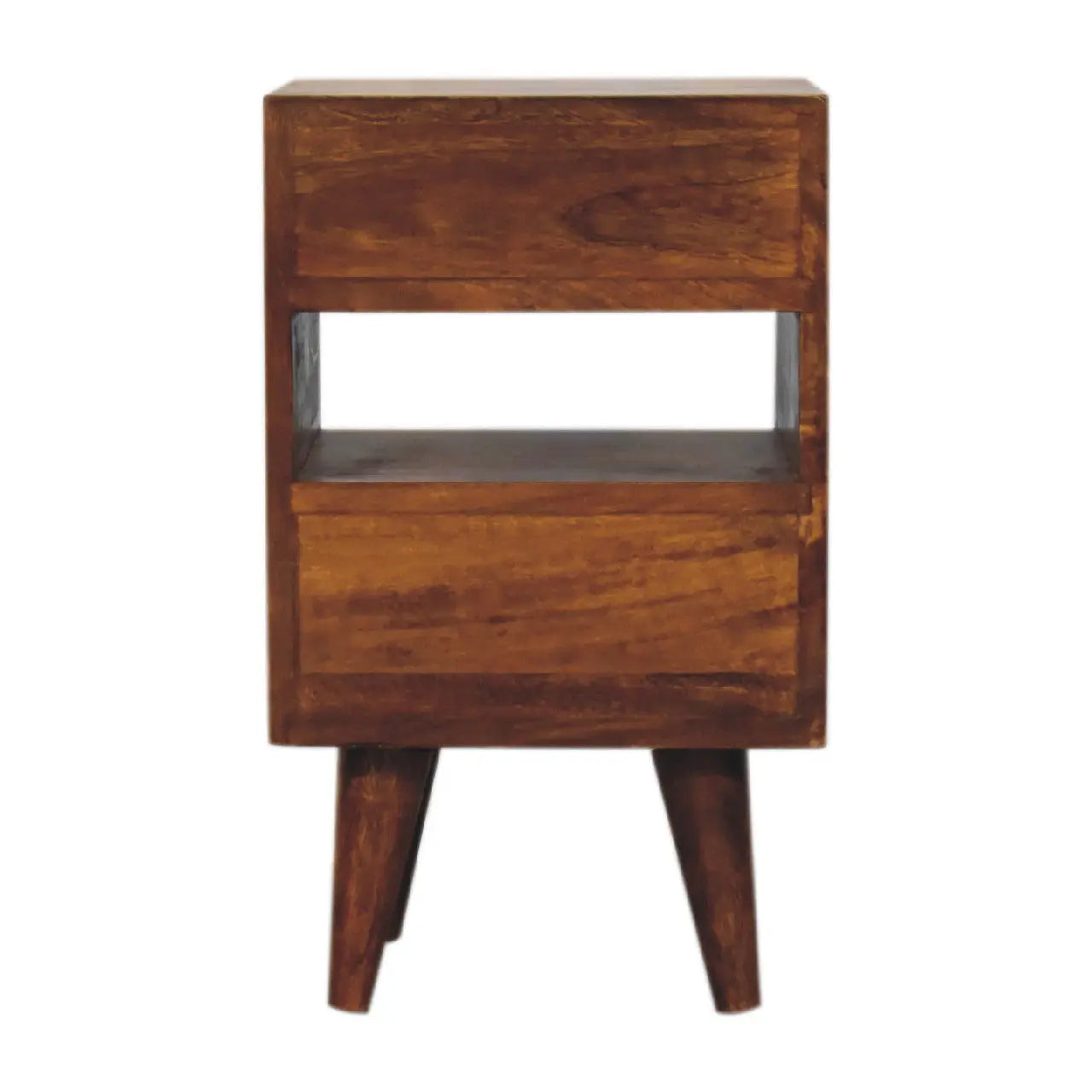Mini Classic Multi Chestnut Bedside - Living with Luxury