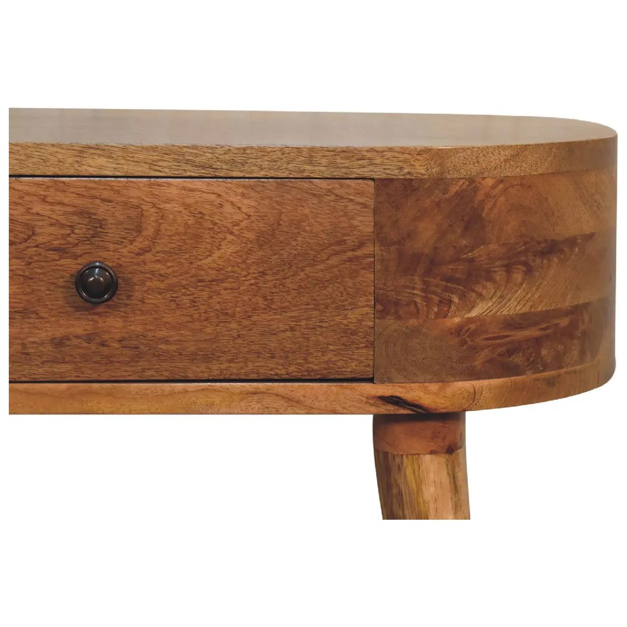 Mini Albion Oak-ish Console - Living with Luxury