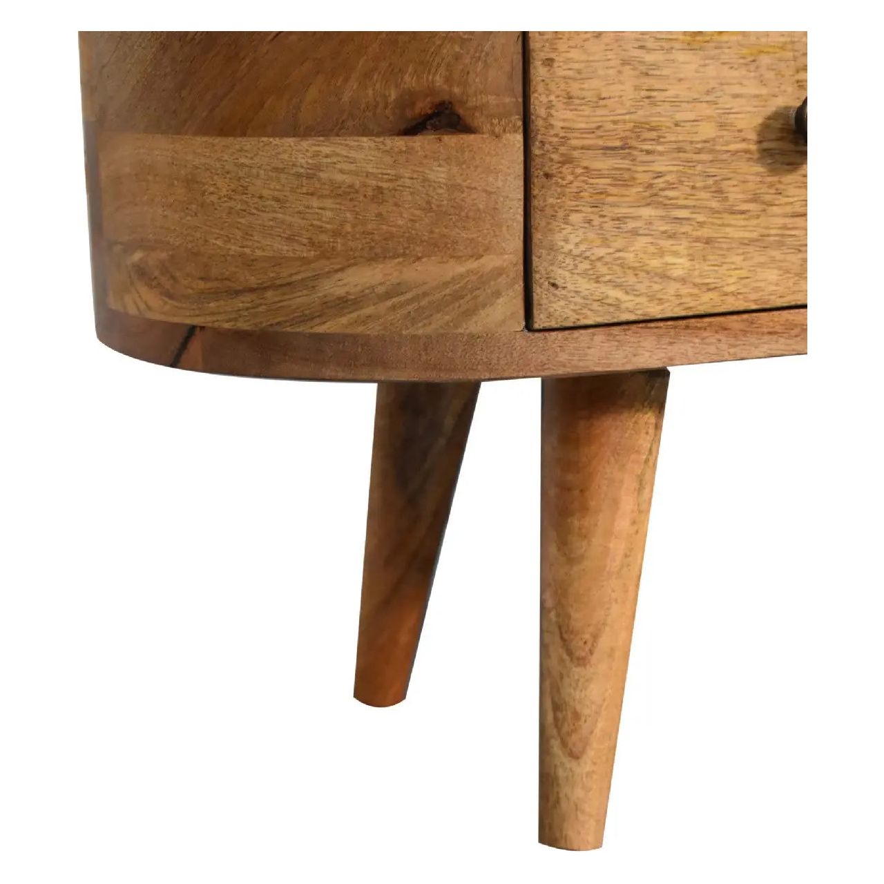 Mini Rounded Entertainment Unit - Living with Luxury