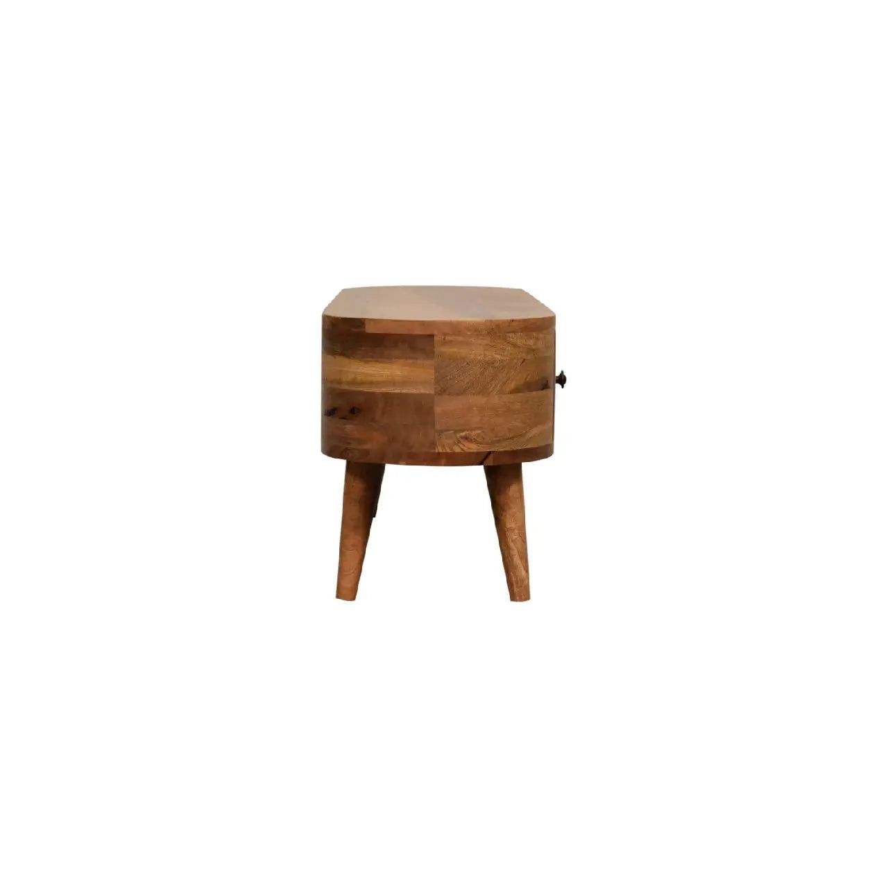 Mini Rounded Entertainment Unit - Living with Luxury