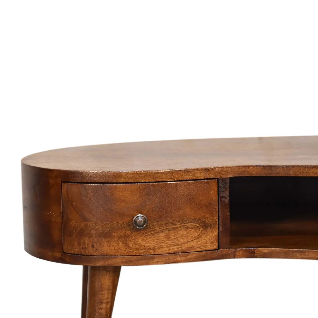 Mini Chesnut Wave Coffee Table - Living with Luxury