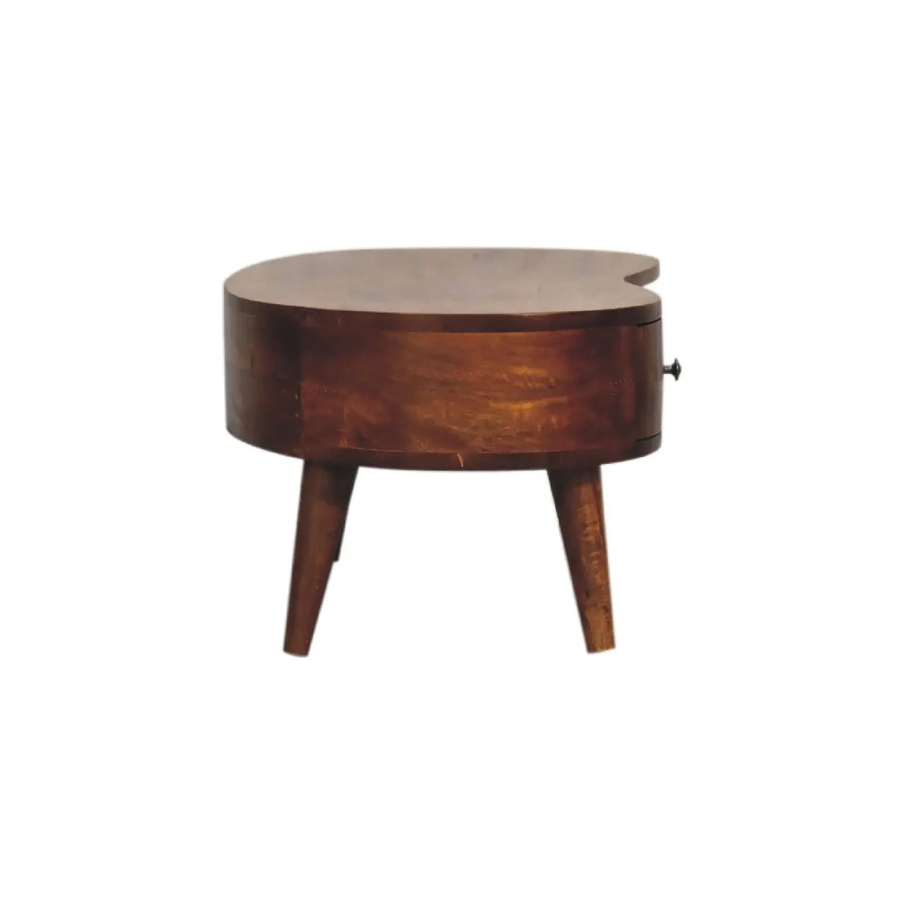 Mini Chesnut Wave Coffee Table - Living with Luxury