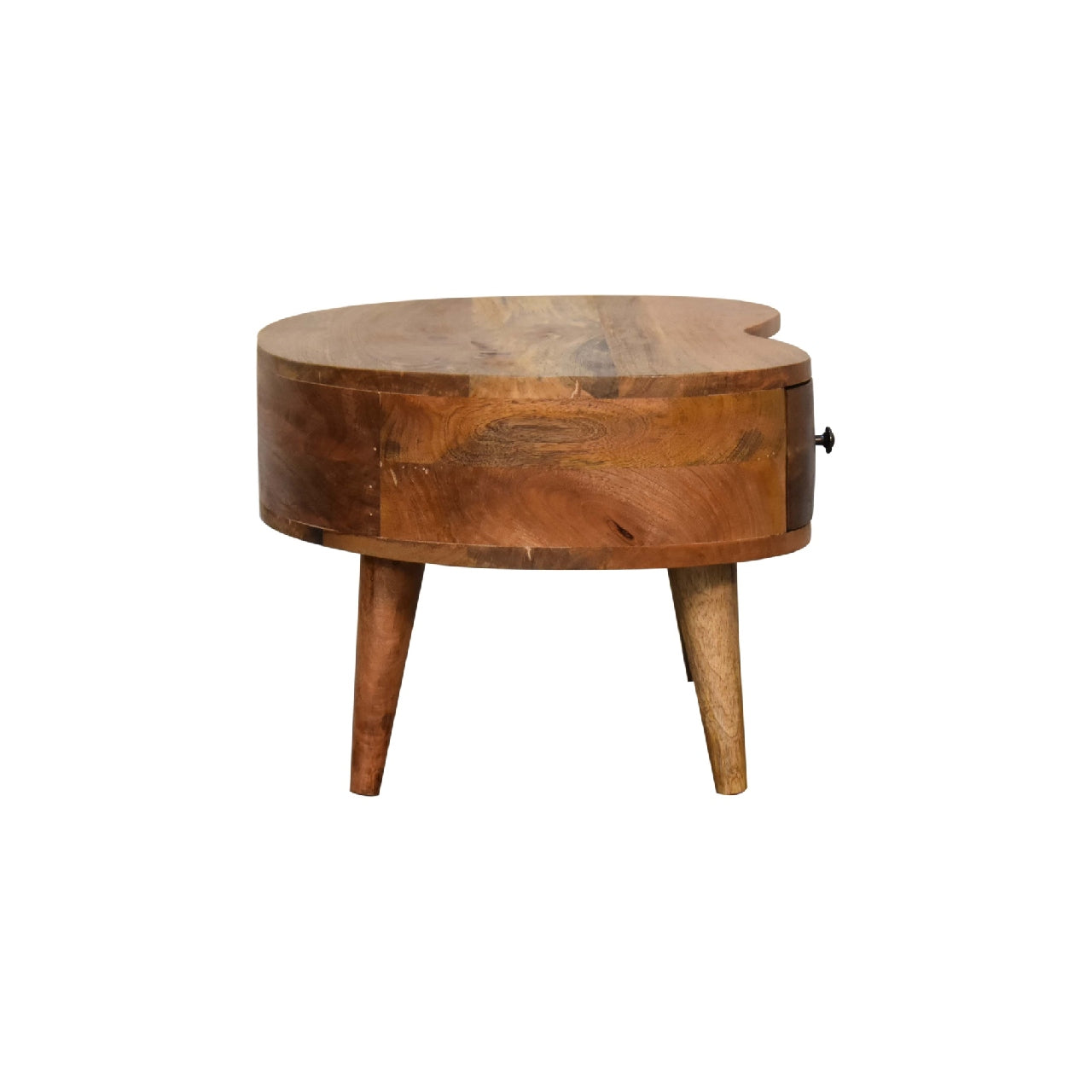 Mini Oak-ish Wave Coffee Table - Living with Luxury