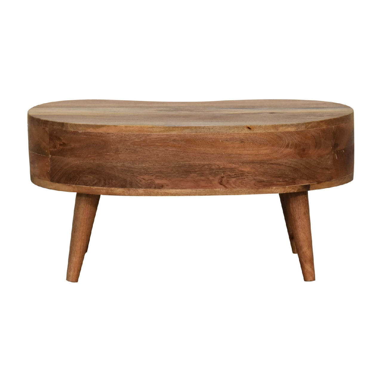 Mini Oak-ish Wave Coffee Table - Living with Luxury