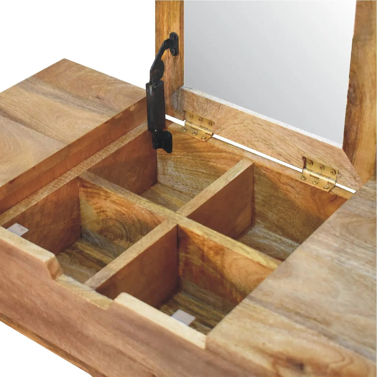 Mini Oak-ish Dressing Table - Living with Luxury