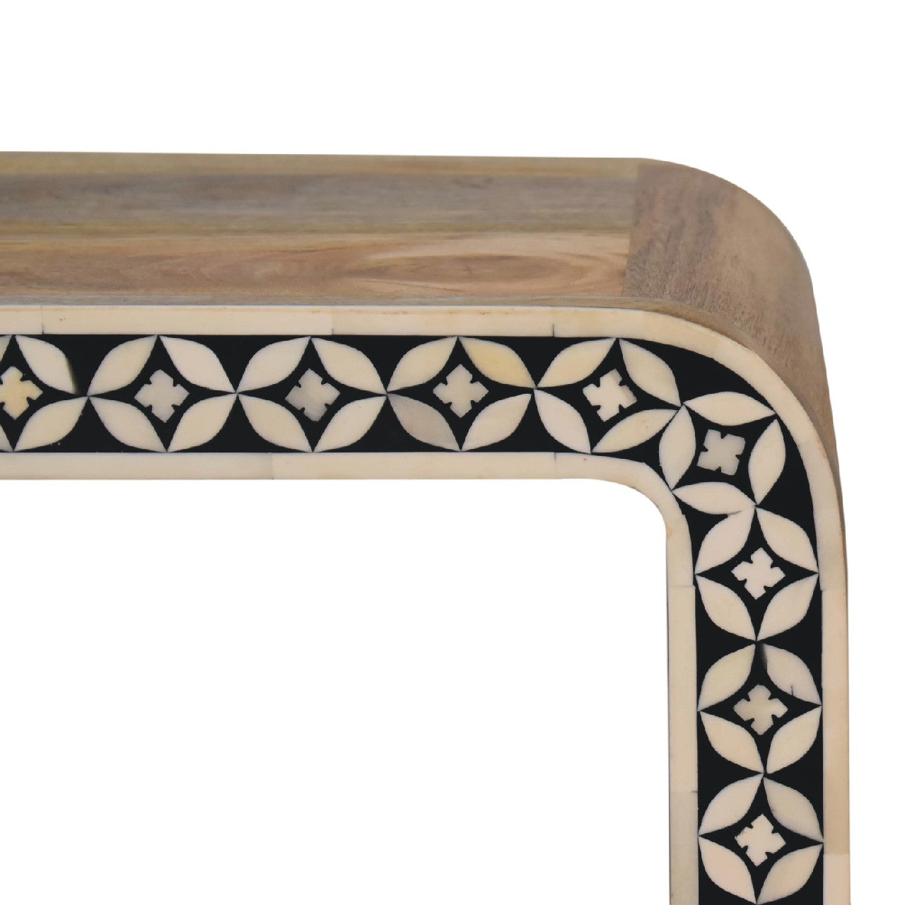 Edessa Bone Inlay End Table Living with Luxury