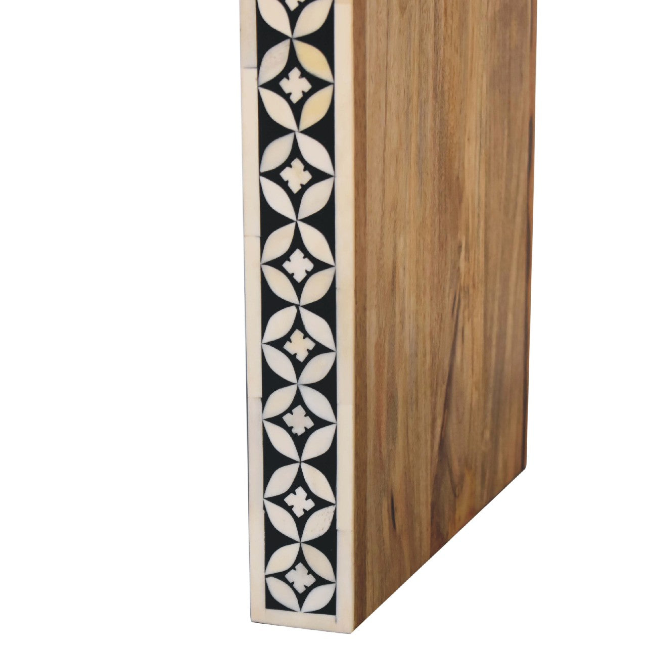 Edessa Bone Inlay End Table Living with Luxury